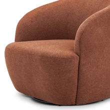 Rust Orange Cuddle Armchair
